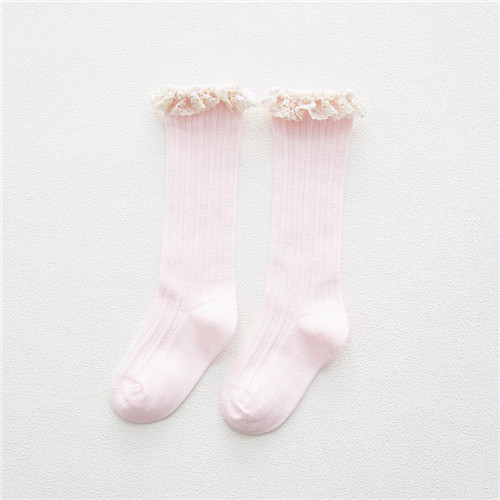 Cotton Pantyhose for Girls Big Bow Knee High Long Socks for Kids No Slip Princess Children Tights Autumn Winter Style