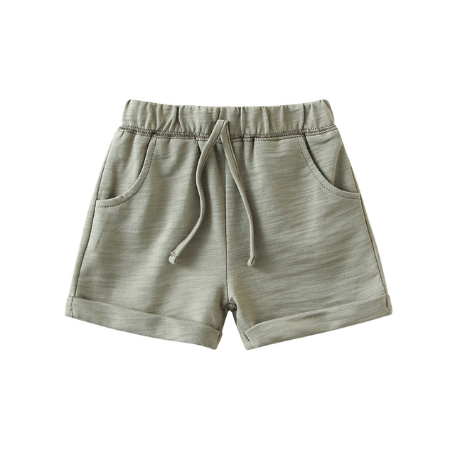 Children's cotton beach shorts, boys and girls' casual shorts, children's summer clothes