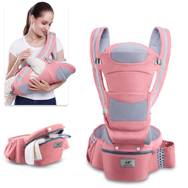 Newborn Carrier Front Horizontal Waist Seat Multifunction Four Seasons Universal Back Carrying Baby Carrying Hip Seat