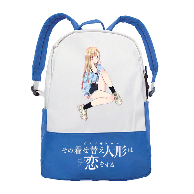Anime Manga My Sweetheart Dress Students Backpack Large Capacity School Bag Shoulder Bags High Quality For Boys Girls
