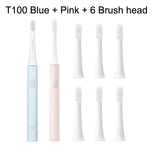 Xiaomi Mijia T100 Sonic Electric Toothbrush Wireless Rechargeable IPX7 Waterproof Ultrasonic Automatic Toothbrush