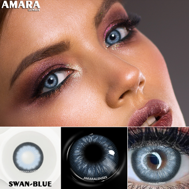 Amara color contact lenses Galaxy Serrisviel annual contact lenses colored eyes eye color lenses