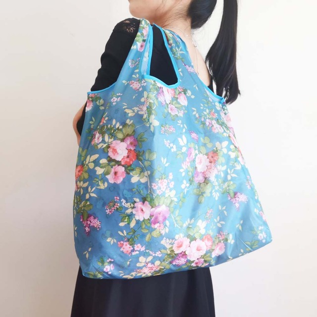 Reusable Shopping Bag Foldable Eco-friendly Polyester Bag Large Capacity Shopping Bag Grocery Bags Foldable Shopping Bag Handbags