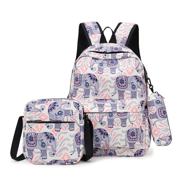 3pcs/set High School Bags For Women 2021 Boys Single Shoulder Bag Male Large Bags Student Travel Backpack Men School Backpack mochila