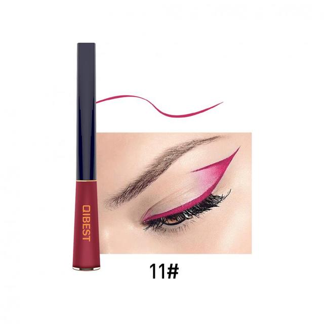 12 Colors Matte Liquid Eyeliner Pencil Waterproof Long Lasting Quick Dry Soft Sexy Charming Makeup Pen Tool TSLM2