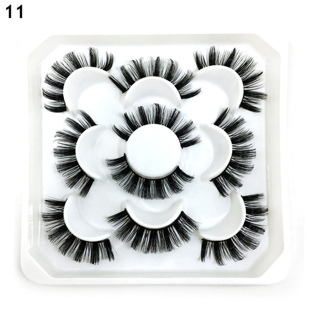 Lashes DD Curl 23-28mm Russian Volume Mink Lashes 3D Mink Eyelashes Lashes Reusable Fluffy False Lashes Russian