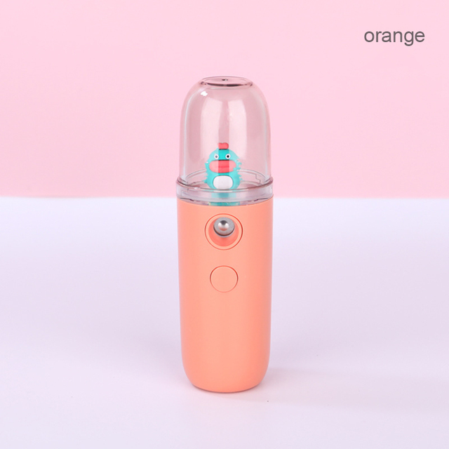 Nano Mist Sprayer Facial Beauty Tool USB Humidifier Rechargeable Nebulizer Facial Steamer Moisturizing Face Skin Care Tools