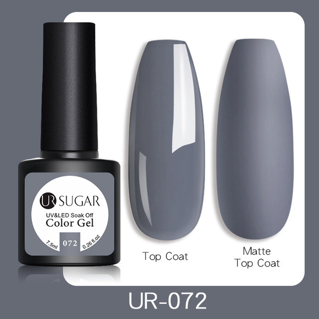 ur sugar 7.5ml gel nail polish nail color soak off uv gel varnish semi permanent uv gel nail art varnish base top coat