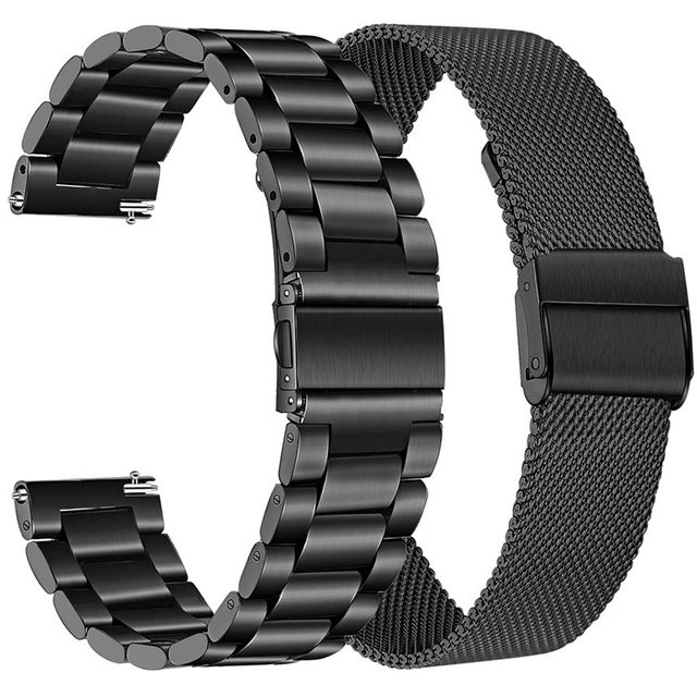 Stainless Steel Strap For Lenovo Watch S2/S2 Pro Smart Band Metal Quick Release Straps For Lenovo S Watch X Plus Correa Wristband