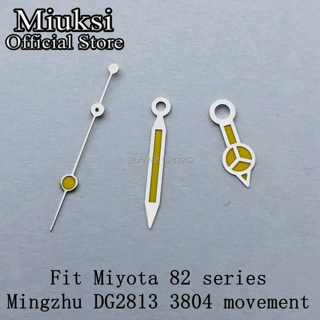 Miuksi-Luminous Wristwatch NH35 NH36 ETA 2836 2824 Miyota 8205 8215 821A Mingzhu DG 2813 3804