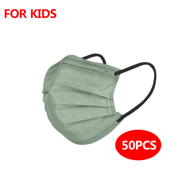 Baby Masks Child Disposable Face Mask 4 Ply Children Mascarilla Filter Mouth Masks Respiratory Respirator Protective Mask