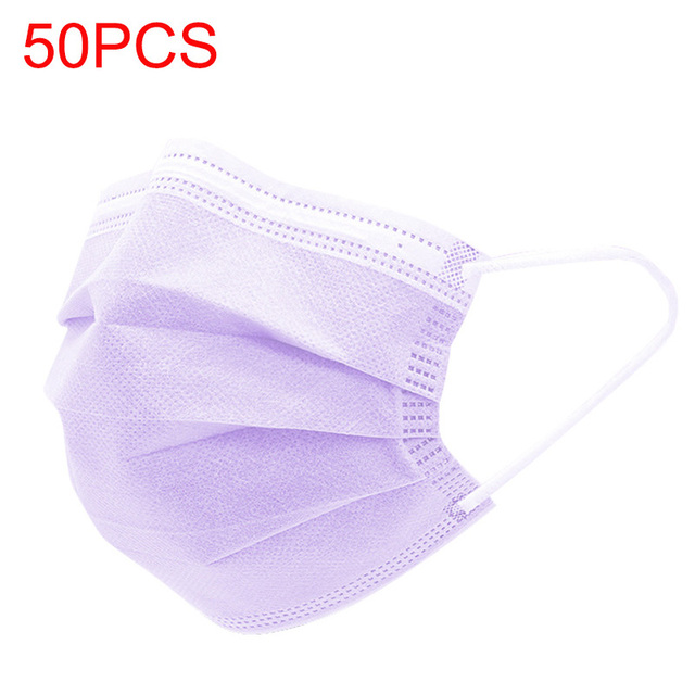 3-layer protective face mask with anti-dust filter for adults disposable