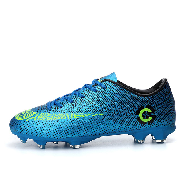 Indoor Soccer Shoes Men Sneakers Soccer Boots Turf Soccer Shoes Kids Soccer Cleats AG/FG Spikes Training Sport Futsal Shoes