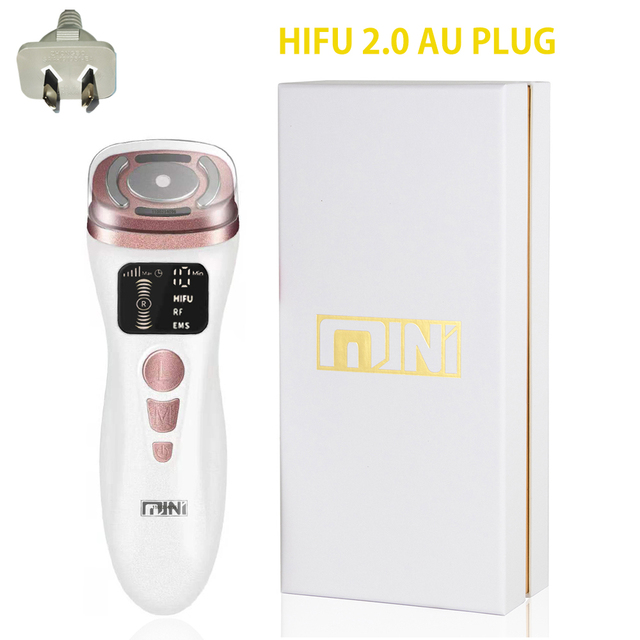 NEW Mini HIFU Machine 1.0/2.0 Skin Care RF Radio Frequency EMS Therapy Rejuvenation for Skin Tightening Lifting Sagging Wrinkles