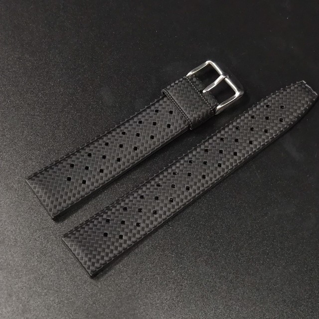 Steel454 Automatic Mechanical Watch Strap Replacement Watch Bands Automatic Watch Bracelets Diving Watches Waffle Strap 20/22mm