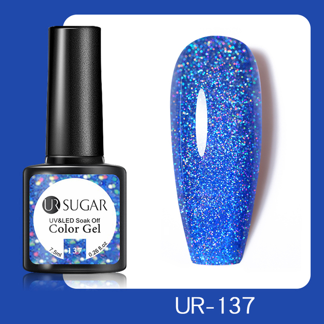 ur sugar 7.5ml gel nail polish nail color soak off uv gel varnish semi permanent uv gel nail art varnish base top coat