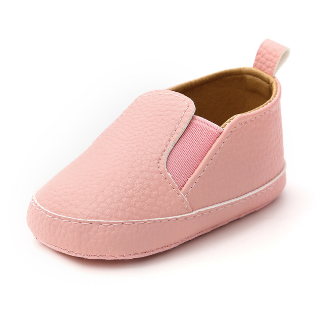 New Baby Boy Girl Shoes Toddler Leather Shoes Toddler Soft Sole Anti-Slip First Walkers Infant Newborn Crib Shoes Moccasins