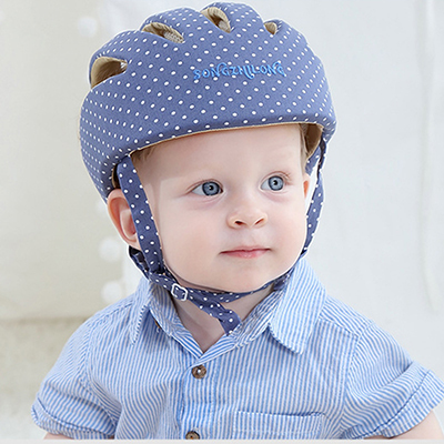 Baby Safety Helmet Head Protection Cotton Infant Baby Anti-Fall Hat for Crawling Baby Helmet Children Learn to Walk Crash Hat