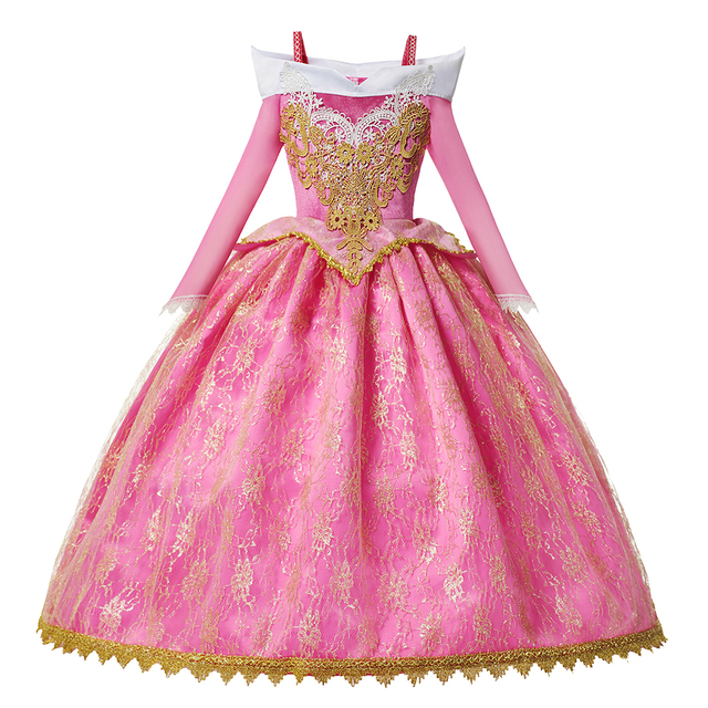 2022 Disney Princess Dress Mirabell Isabella Elsa Anna Dress Kids Party Costumes Kids Girl Clothes Kids Cosplay Outfits Encanto Frozen1/2