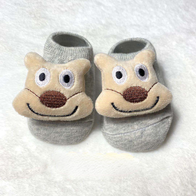 Baby Toddlers Home Floor Non-slip Dispense Socks Cartoon Doll Cotton Socks for 0-3Y Girls Boys Kids Newborn Infant Clothes