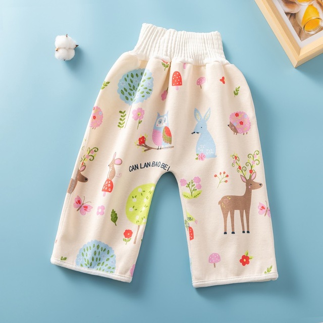 Baby Diaper Skirt Infant Training Pants Cloth Diaper Kids Nappy Pants Skirt Leakproof Crib Potty Training Pants