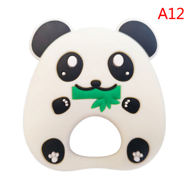 Baby Silicone Teether Christmas Tree Sika Deer Baby Fidget Toys Snowflake Pacifier Chain Food Grade Silicone Baby Accessories