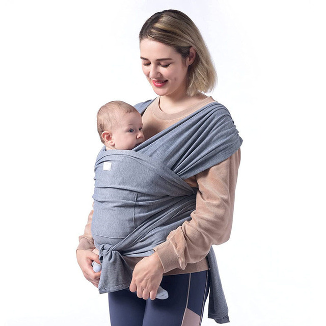 Baby Sling Loop Comfortable Carrier Wrap Summer Cotton Cross Simple Adjustable X-Shape Front Hold Type Baby Care GearBackpack