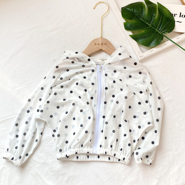 Summer Sun Protection Jacket for Girls Breathable Kids Coats Mesh Baby Jacket Toddler Windbreak Teen Outwear Children Clothes