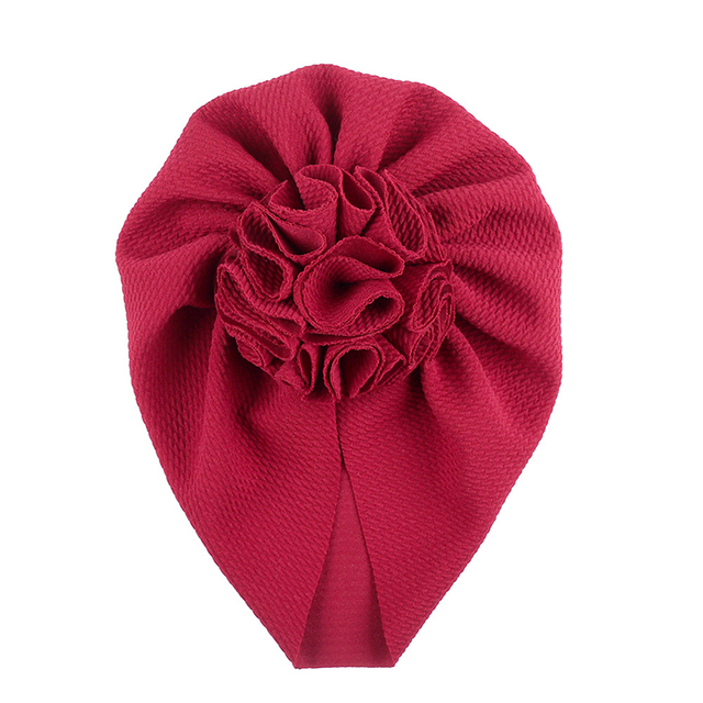 Baby Headbands Baby Headwear Toddler Flower Turban Hats Babe Caps Elastic Kids Bonnet Hair Accessories