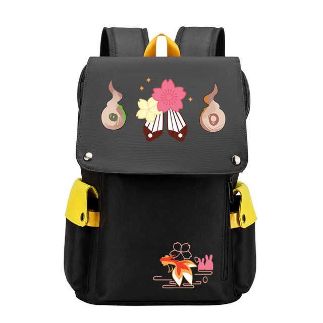 Anime Toilet Bound Hanako-kun Backpack Cartoon Large Capacity School Bag Fashion Multifunctional Laptop Backpack Travel Bag