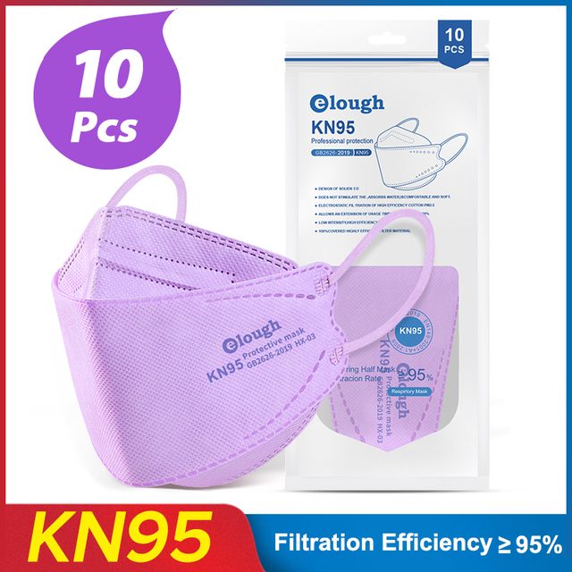 KN95 Face Mask FFP2 Mascarilla FPP2 Homolucada Protective Face Mask Mascarillas Colores Respirator Mask ffp2Filter Mask FP2 Masks