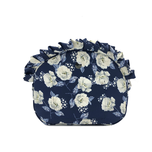 Colorful Print Canvas Fabric Floral Border Insert Organizer Lining Inner Pocket Liner For Omoon Light Obag O Moon Baby O Bag