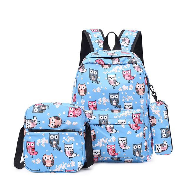 3pcs/set High School Bags For Women 2021 Boys Single Shoulder Bag Male Large Bags Student Travel Backpack Men School Backpack mochila