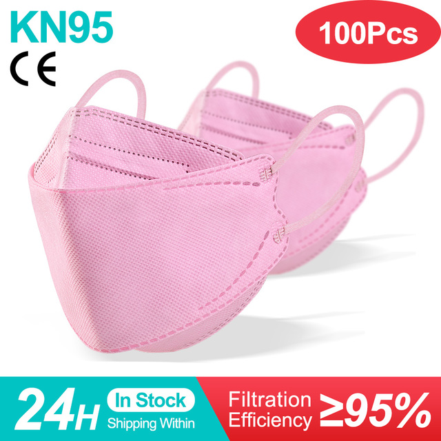 KN95 ffp2fan masks FFP2 Mascarillas Beauty Fashion Mascherina ffpp2 Effective protection kn95 fish mask fpp2 mascarilla de color
