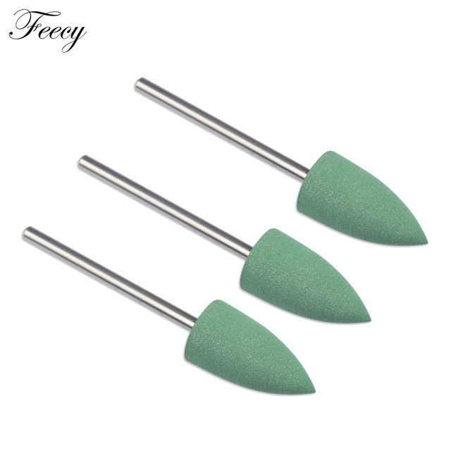 Rubber Silicone Milling Cutter for Manicure Stones Nail Drill Bit Machine Manicure Accessories Nail Buffer Polisher Grinder Tool