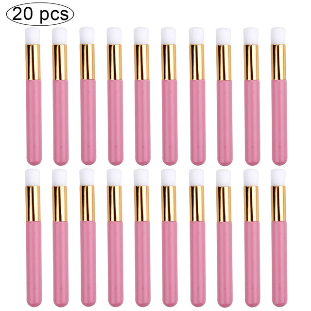 10/20pcs Eyelash Eyebrow Cleaning Brush Nose Blackhead Brushes Clean Brush Lash Shampoo Professional Eyelash Brush Accessories