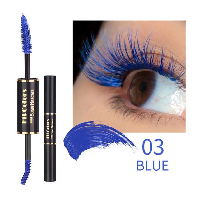 12 Colors Color Eyelash Mascara Thick Curling Long Lasting Extension Make Up White Eyelashes Party Extension Mascara Cosmetics