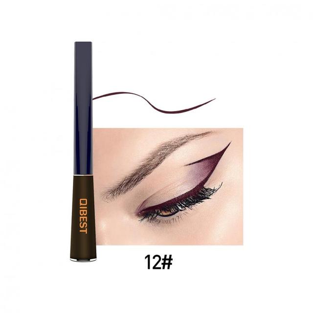 12 Colors Matte Liquid Eyeliner Pencil Waterproof Long Lasting Quick Dry Soft Sexy Charming Makeup Pen Tool TSLM2