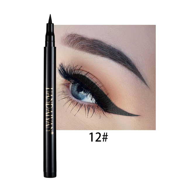 Colorful Liquid Eyeliner Waterproof Gel Eyeliner Stamp Pen Pencil Long Lasting No Blooming Waterproof Eye Liner Makeup Tools