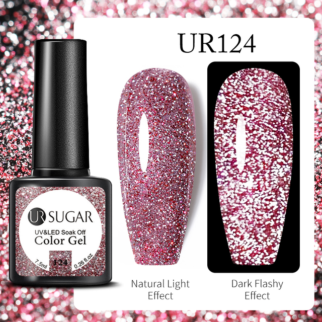 UR Sugar Milky White Gel Gel Polish 7.5ml Soak Off UV Gel Nail Polish Varnish Semi Permanent Nail Art UV LED Varnish