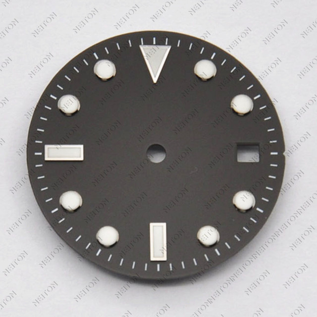 Niton 28.5mm Luminous Sterile Dial Watch Fit NH35 ETA 2824 2836 Miyota 8215 821A Mingzhu DG 2813 3804 Seagull 1612 Movement