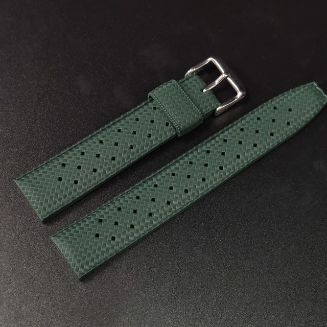 TP001 Tropic Strap 20mm Replacement Watch Bands Automatic Watch Bracelets Diving Watches Waffle Strap 20/22mm