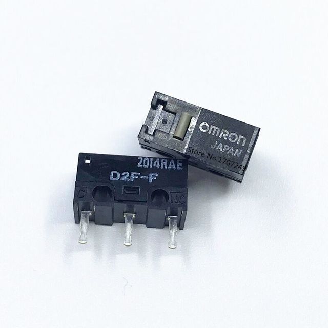 10pcs Original OMRON Mouse Micro Switch D2FC-F-7N 10m 20m of D2FC-F-K(50M) D2F D2F-F D2F-01 D2F-01L D2F-01FL D2F-01F-T D2F-F-3-7