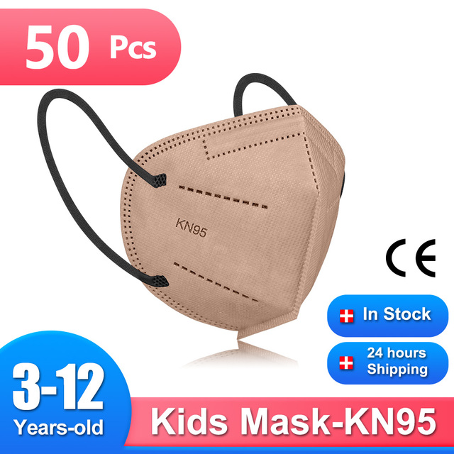 Morandi KN95 Baby Mask FFP2 Mascarillas FPP2 Certified Baby Health Protection Face Mask CE masque enfant ffp2fan niños FP2