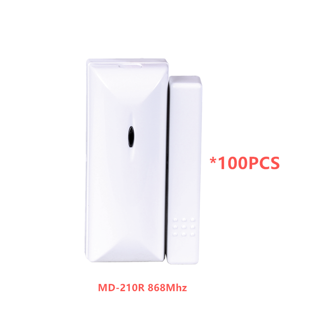 Mian Focus 433Mhz or 868Mhz Frequency MD-210R Magnetic Window Door Sensor Alarm Door Detector With Low Battery Alarm