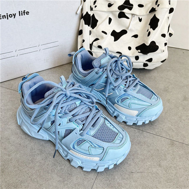 Brand Design Chunky Sneakers For Women Shoes 2021 Women's Shoes Colorful Breathable Lightweight Ladies Dad Classic Shoes