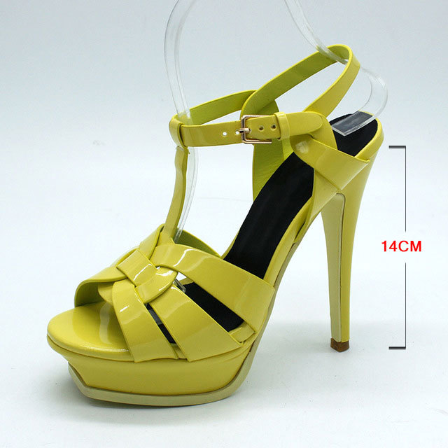 Cool Sept Genuine Leather High Heel Sandals Women Heels 10cm and 14cm Sexy Shoes Fashion Woman Shoe R4425 Hot Sale 33-40