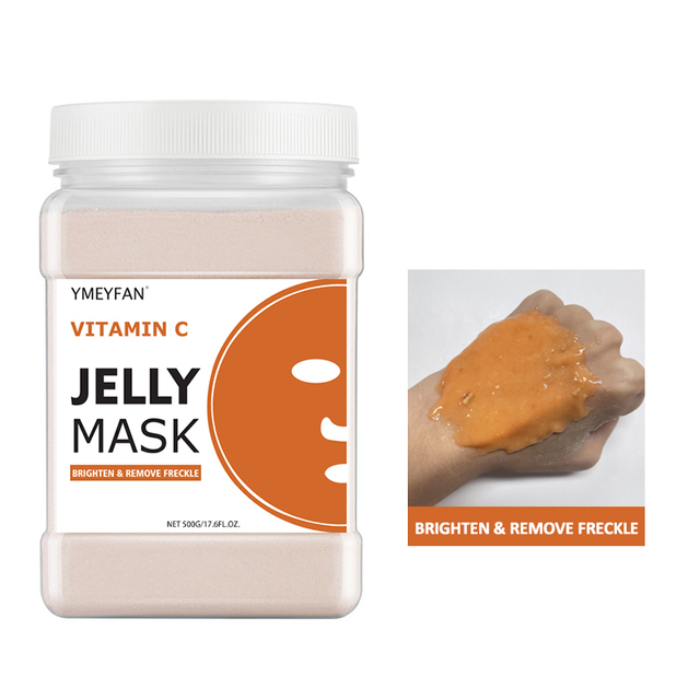 Hydro Jelly Mask Powder 500g Hydrogel Mask Vampire Face Skin Care Facial Mask Whitening VC Gold Rose Moisturizing Collagen Mask