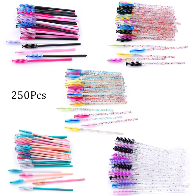 Eyelashes Extension Supplies Lashes Set Micro Brush Tape Glue Ring Eye Pad Disposable Mascara Applicator Eyelashes Tool