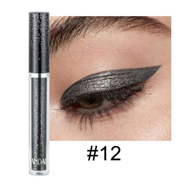 Shiny Diamond Eye Shadow Waterproof Pearlescent Sequin Liquid Eye Shadow Shiny Lying Silkworm Pen Eye Makeup